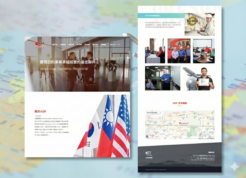 甫東科技 網頁設計 作品