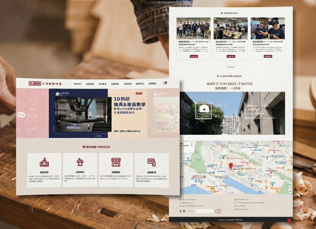 甫東科技 網頁設計商品